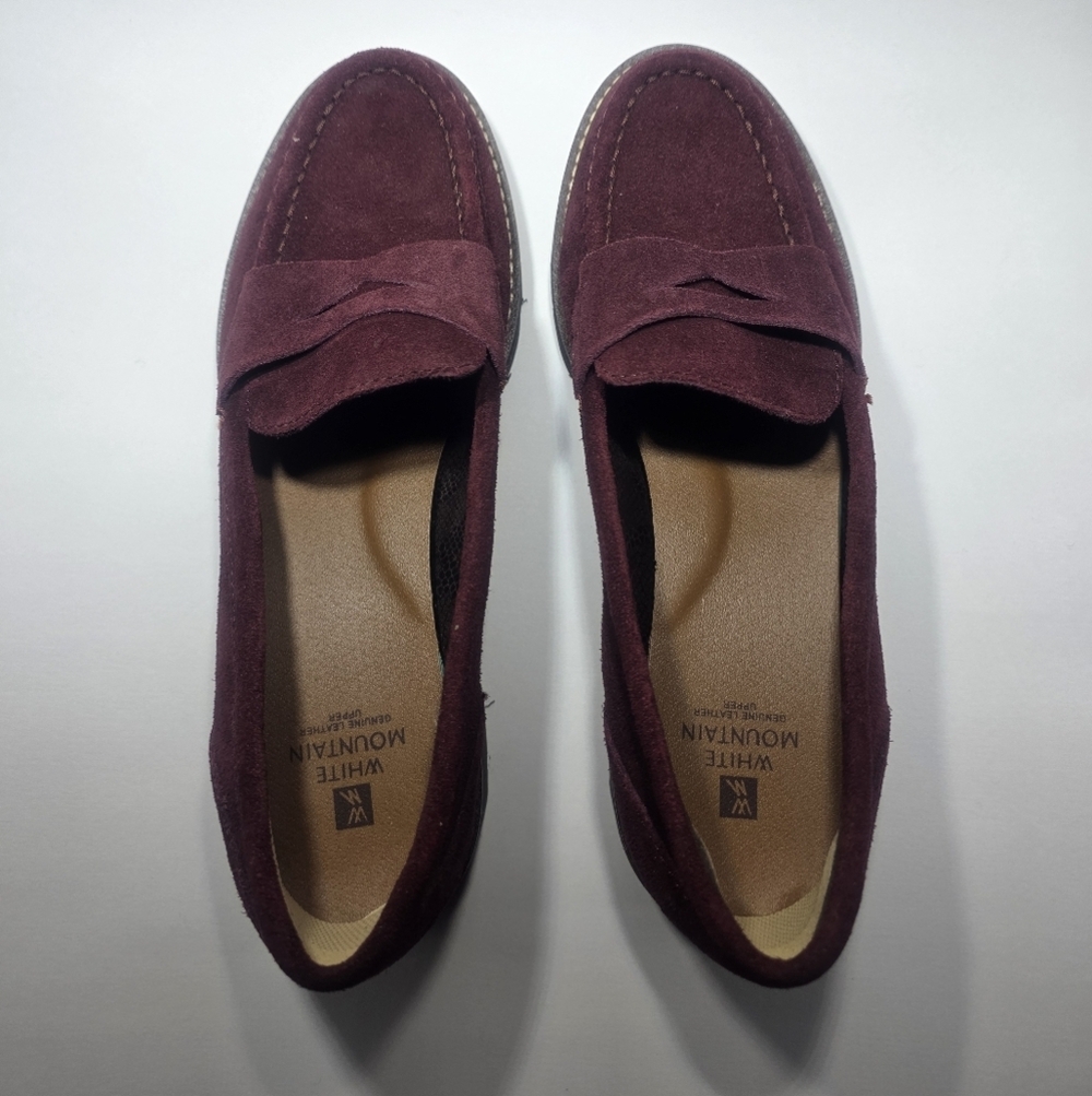White Mountain Women's Maroon Flats